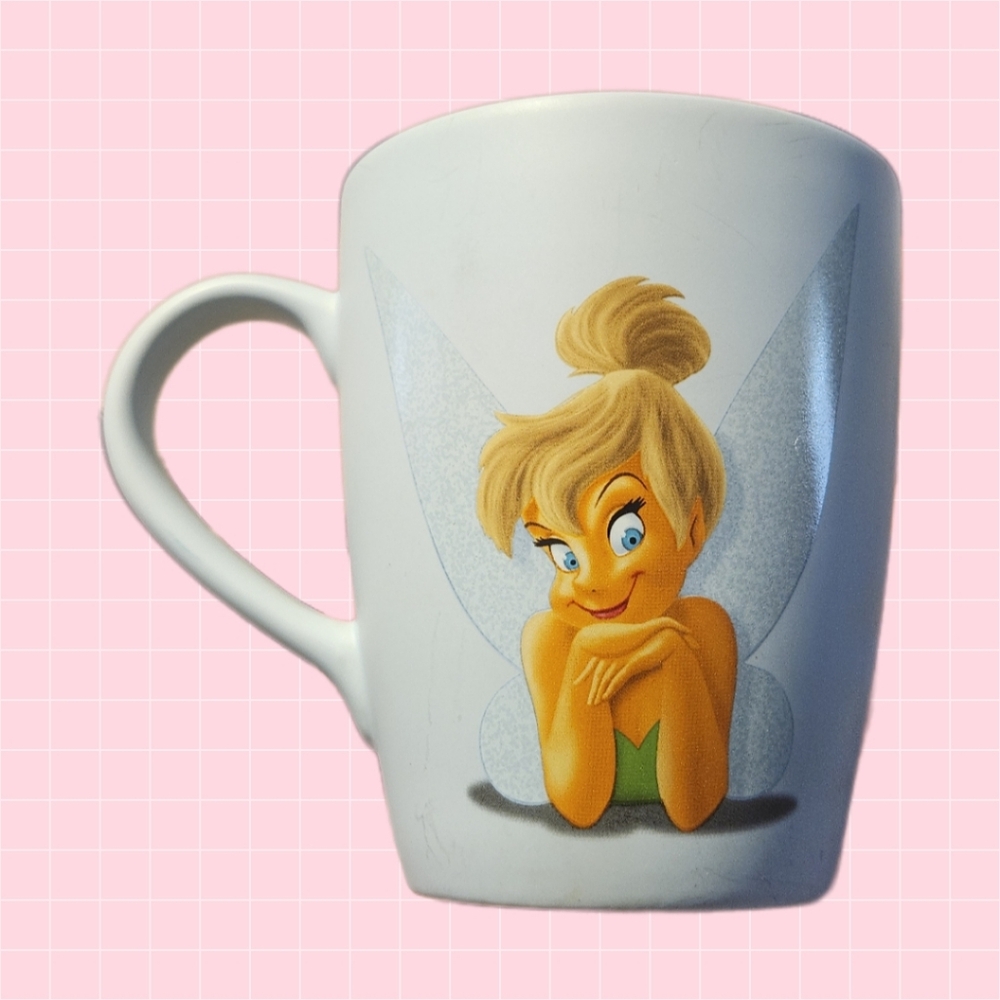Disney Tinker Bell Ceramic Mug with Glitter Wings